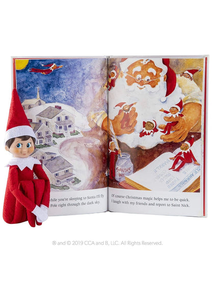 Elf on the shelf book and figure - Wapas