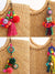 Fuchsia multicolored keychains - Wapas