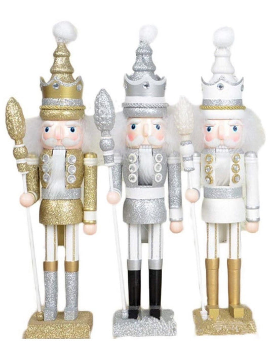 Glitter nutcrackers large size - Wapas