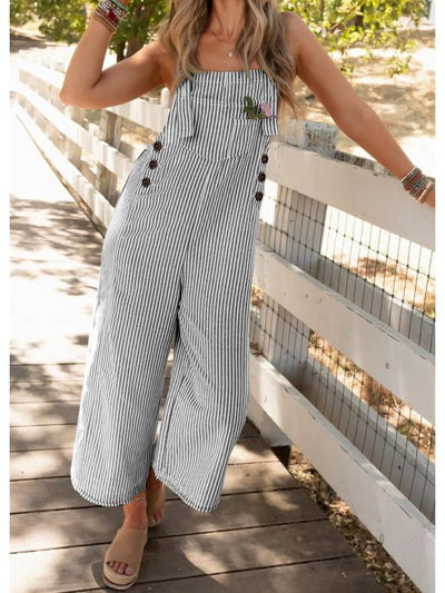 Gray casual jumper overall - Wapas