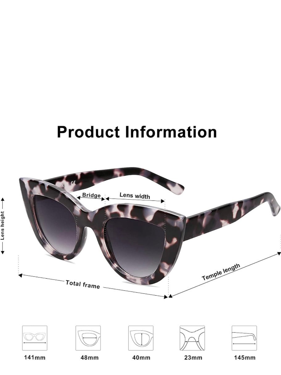 Gray cat sunglasses - Wapas