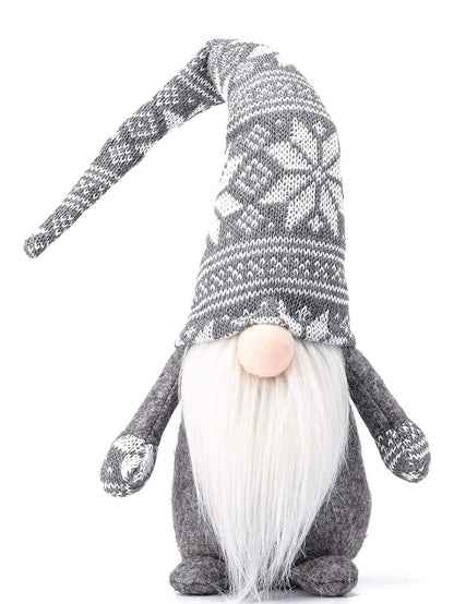 Gray scandinavian gnome plush - Wapas