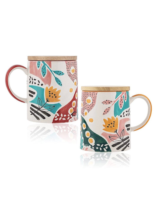 Hand painted mug - Wapas