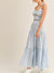 Light blue set of 2 top and skirt