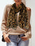 Leopard print light scarf - Wapas