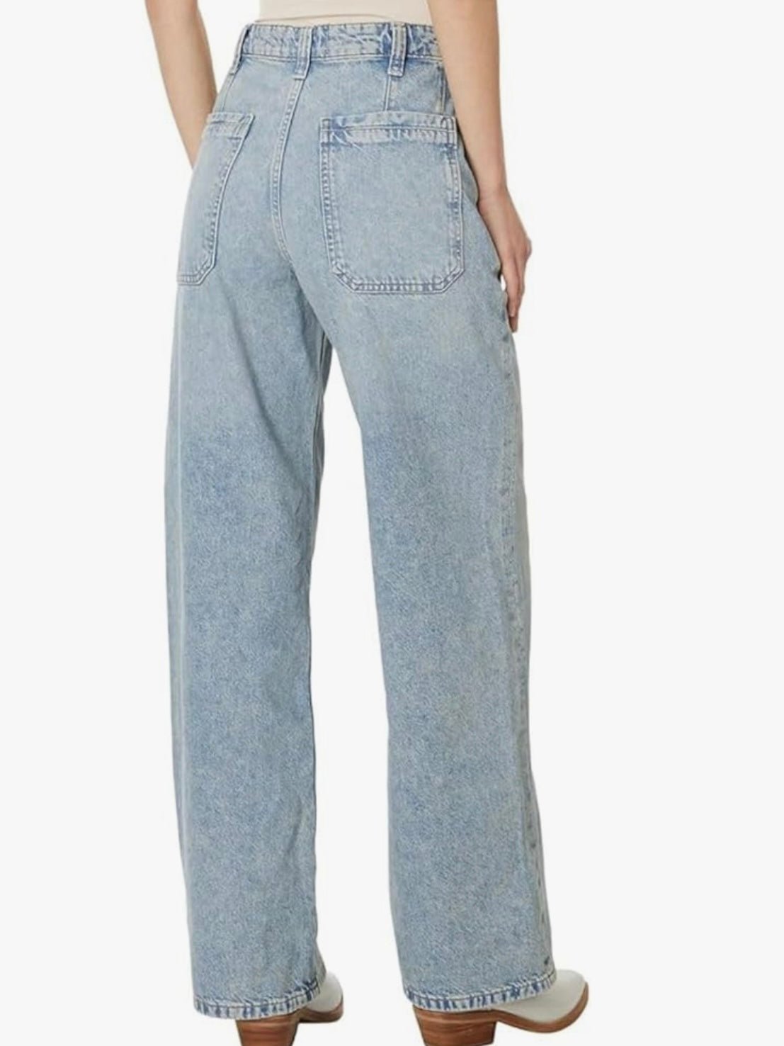 Light blue contrast jeans detail - Wapas