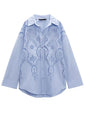 Light blue long sleeves shirt - Wapas