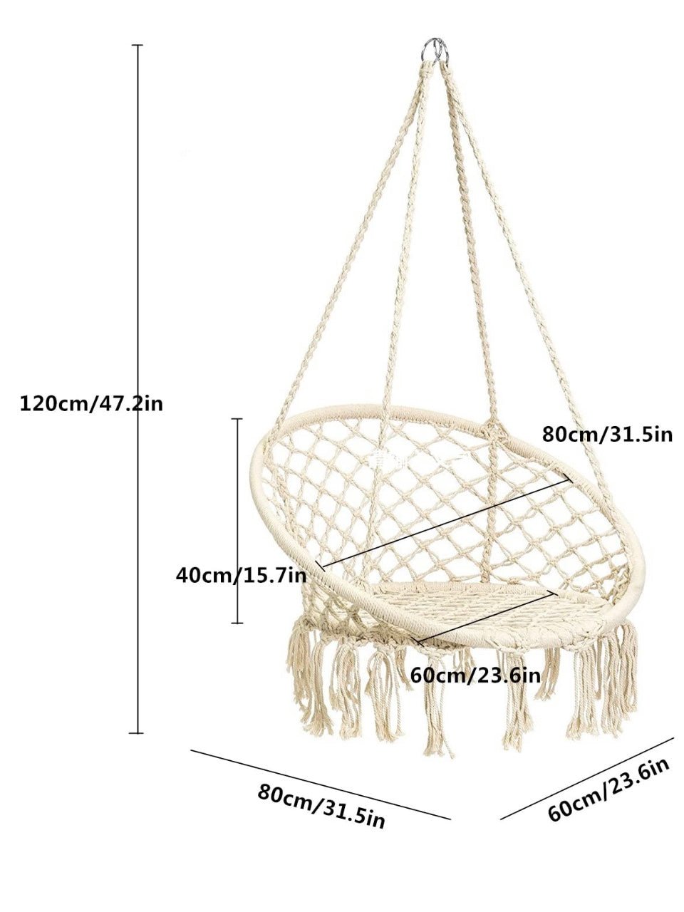 Macrame chair/hammock - Wapas