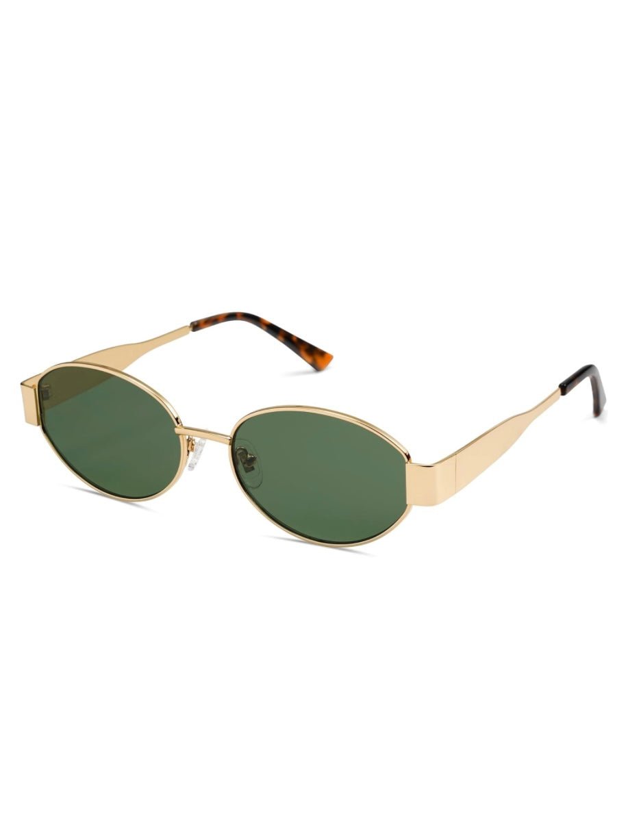 Metal frame oval sunglasses - Wapas