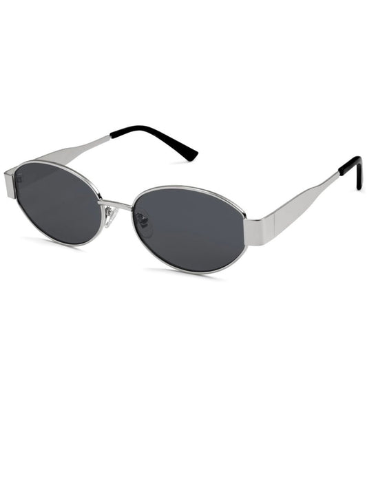 Metal frame oval sunglasses - Wapas