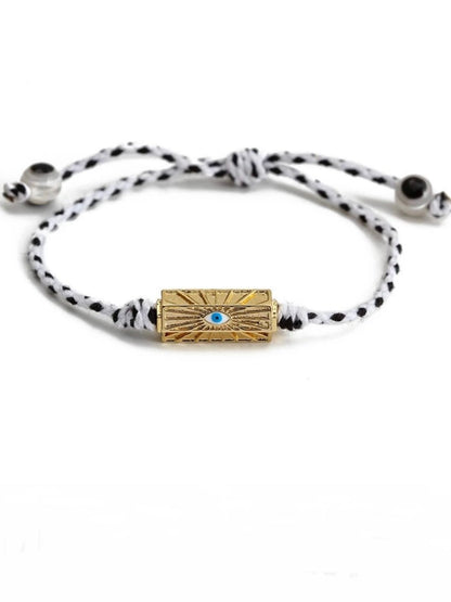 Multicolored lucky love eye bracelet - Wapas