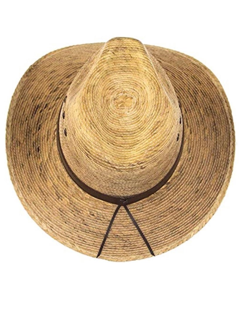 Natural palm leaf straw hat - Wapas