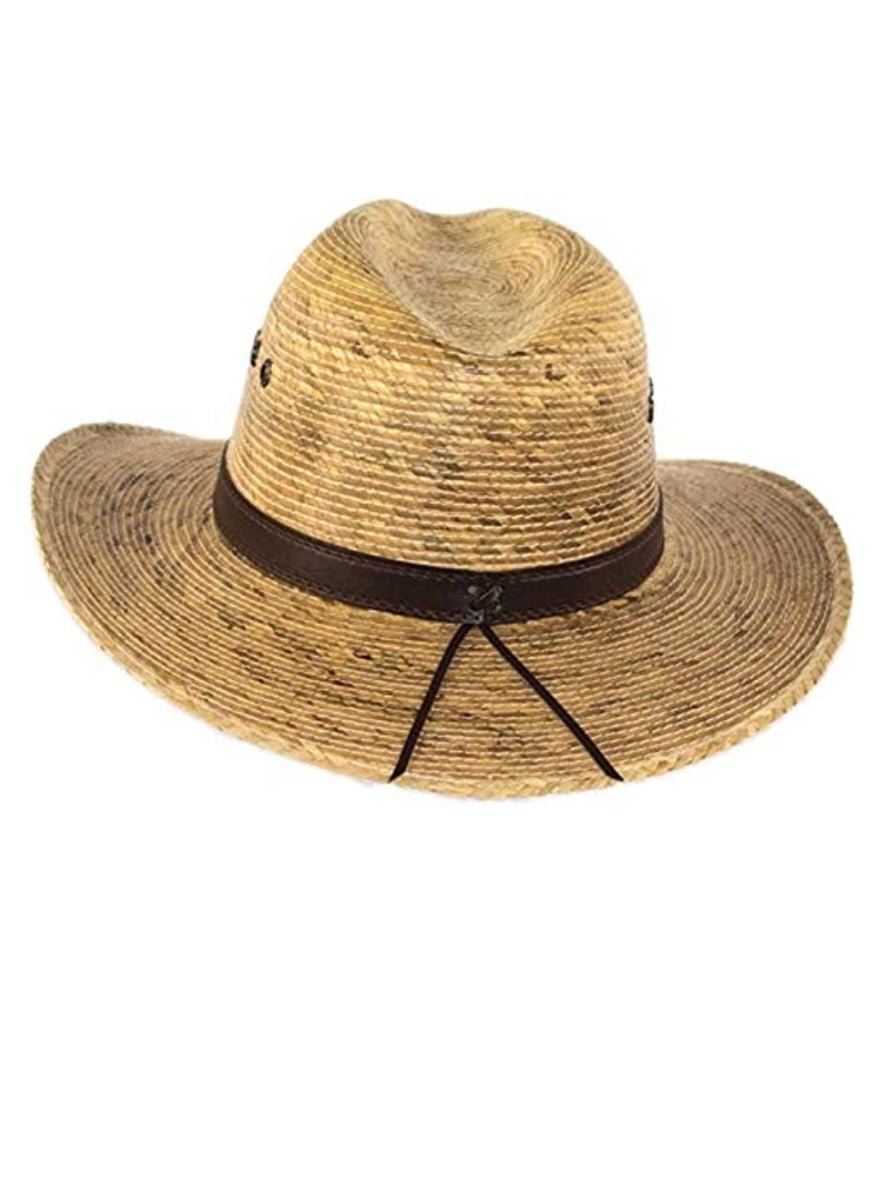 Natural palm leaf straw hat - Wapas