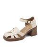 Off white platform sandals - Wapas