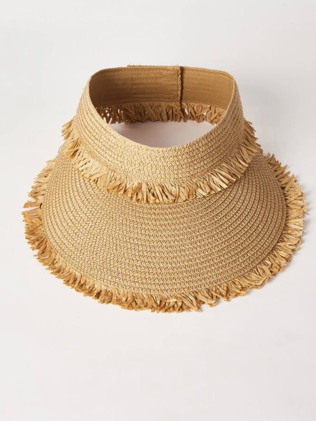 Paper beach straw sun hat visors - Wapas