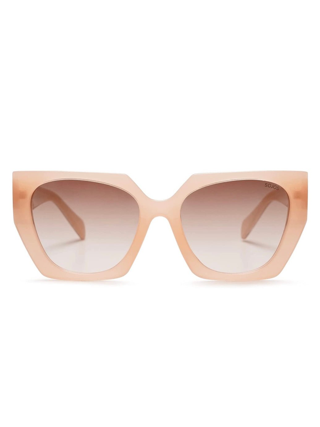 Pink big square sunglasses - Wapas