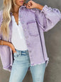 Purple denim jacket - Wapas