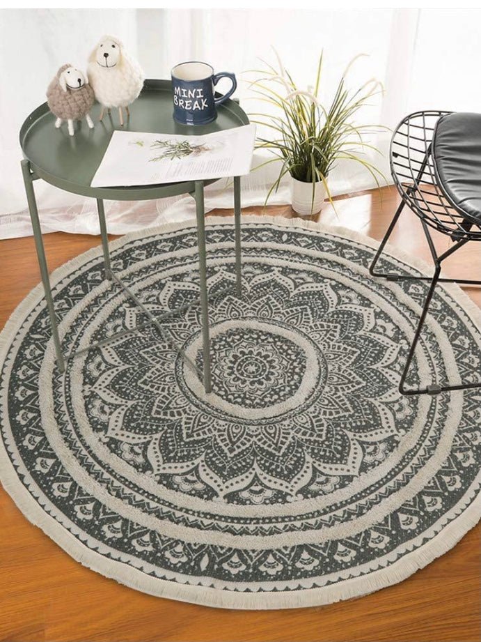 Round mandala rug - Wapas