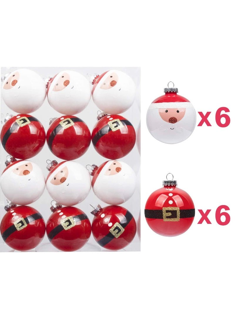 Santa Christmas ball ornaments - Wapas