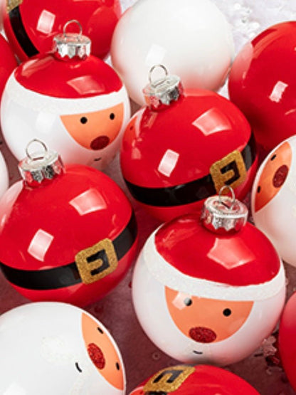 Santa Christmas ball ornaments - Wapas