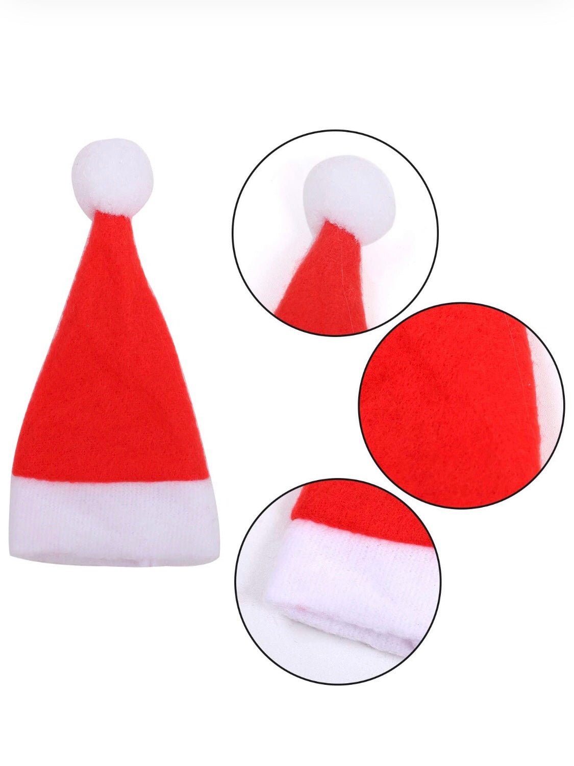 Santa mini hats. Cutlery cover. - Wapas