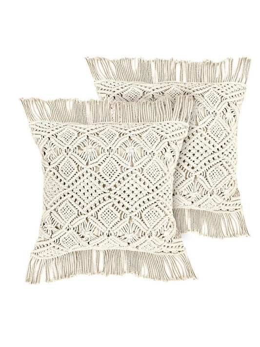 Set of 2 macrame pillows - Wapas