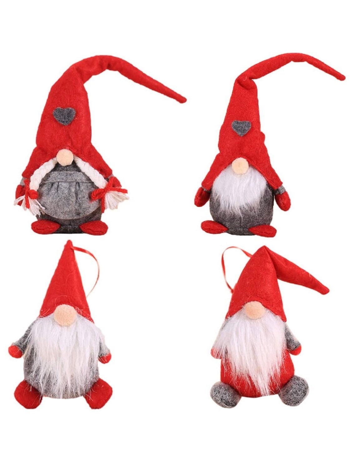 Set of 4 Santa gnomes plush - Wapas