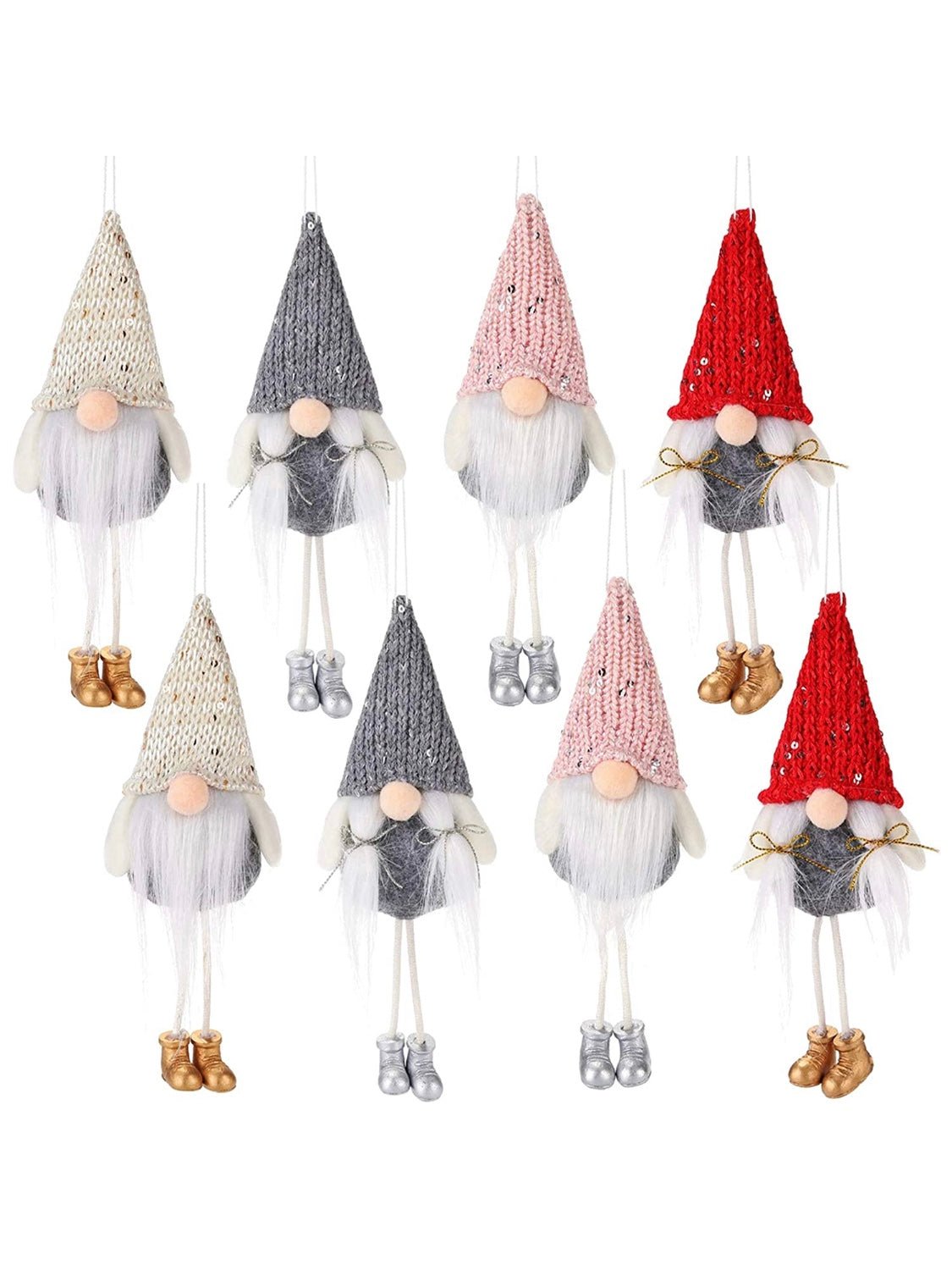 Set of 8 Santa gnomes plush - Wapas