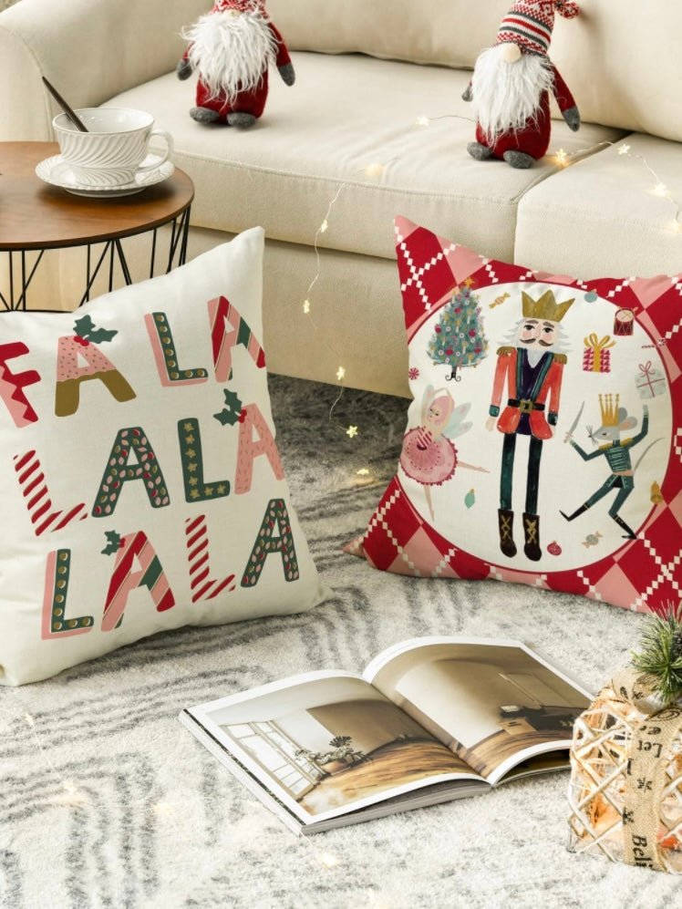 Set of Christmas cushions pillow cases - Wapas