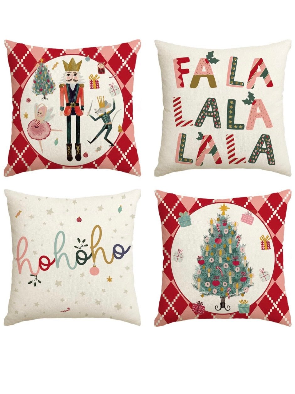 Set of Christmas cushions pillow cases - Wapas