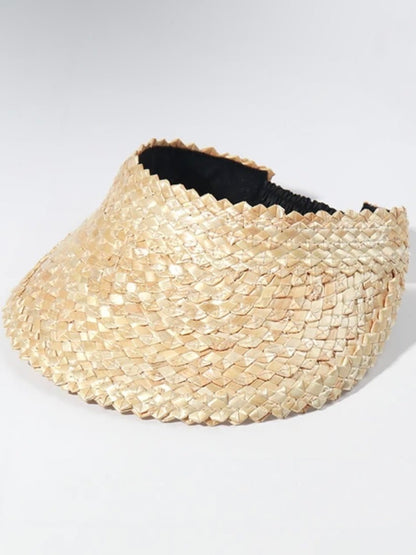 Straw beach sun hat visors - Wapas