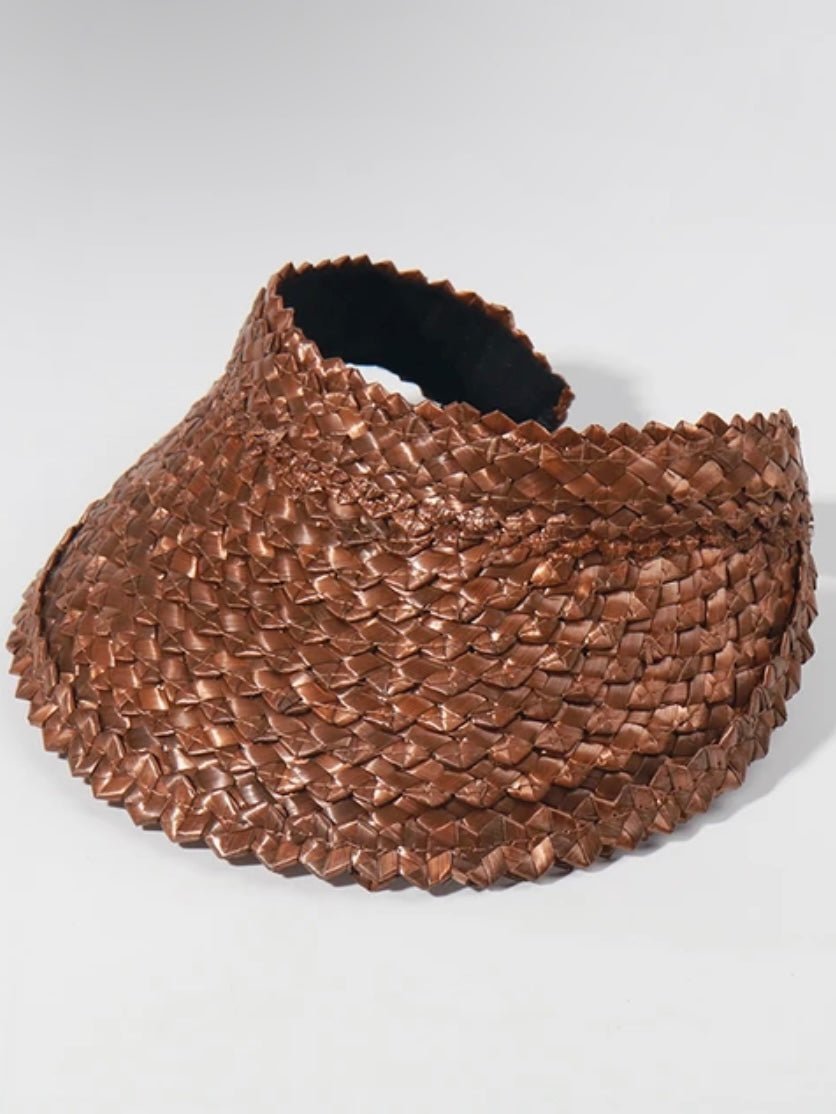 Straw beach sun hat visors - Wapas