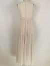 Sun beige open leg maxi dress - Wapas