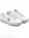 White and gold star dirty sneakers - Wapas
