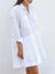White beach short dress/long shirt - Wapas