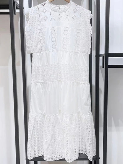 White midi dress - Wapas