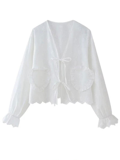 White tied shirt - Wapas