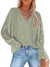 Light green bishops sleeves blouse