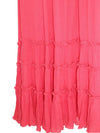 Red maxi dress