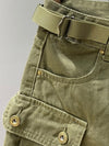 Army green short