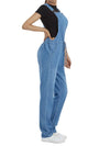 Light blue denim jumper overall