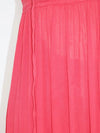 Red maxi dress