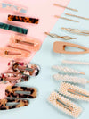 Set of 20 hair clips accessories