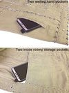 Beige jeans spikes crop jacket