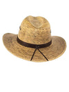 Natural palm leaf straw hat