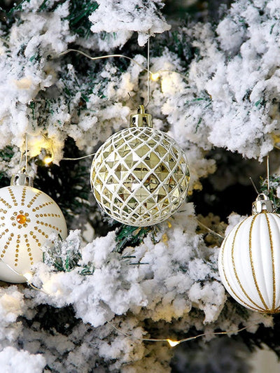 30 Christmas ball ornaments