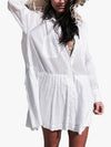 White beach short dress/long shirt