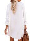 White long shirt/ short dress