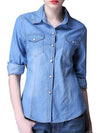 Cory denim shirt long sleeves