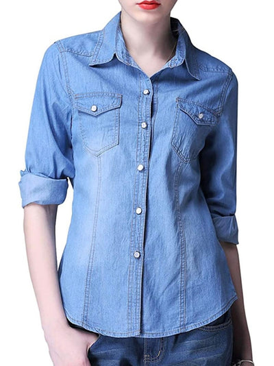 Cory denim shirt long sleeves